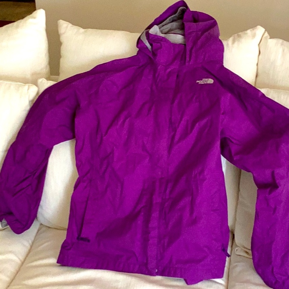 The North Face rain jacket